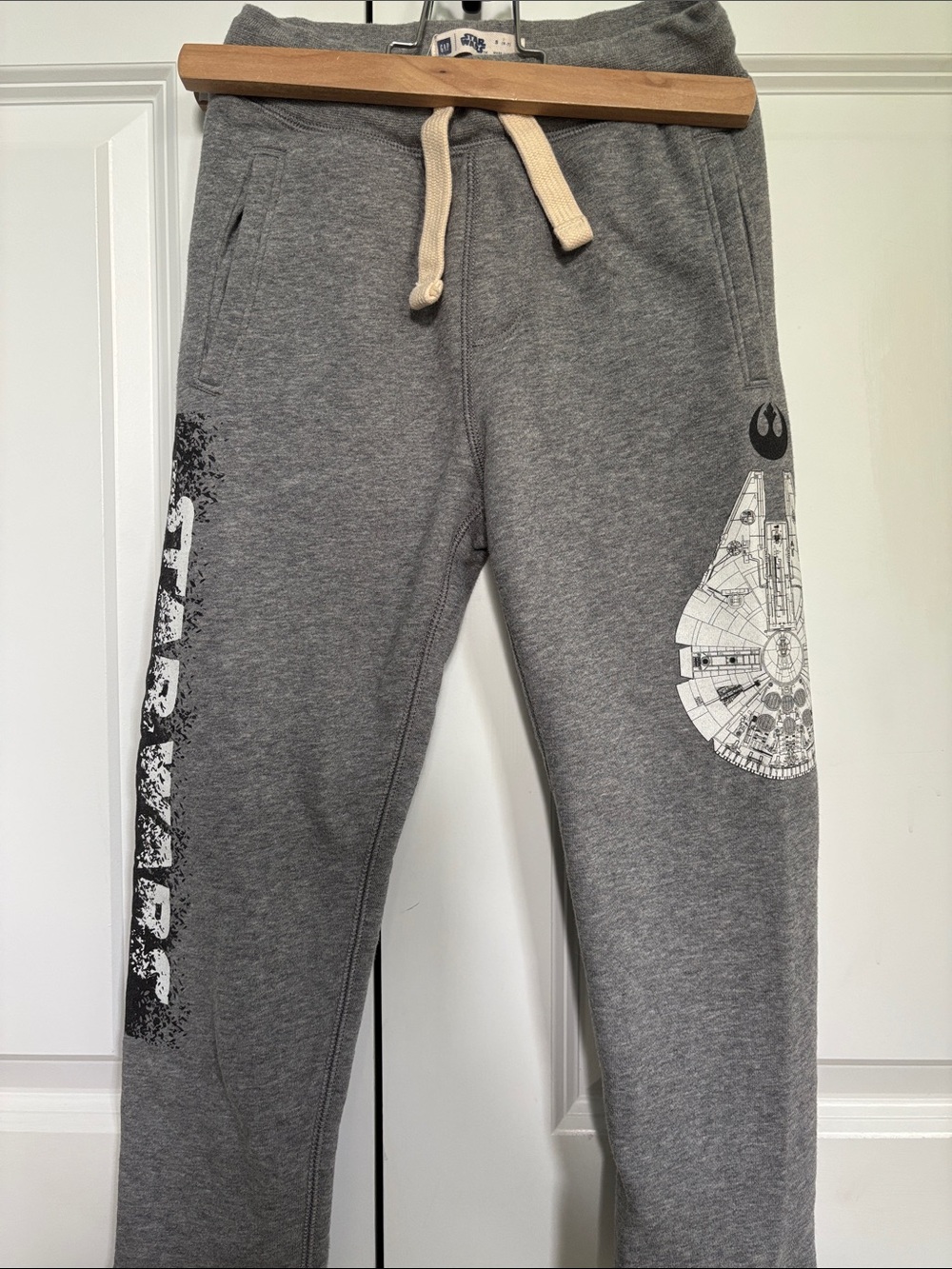 GAP Gray Star Wars Millennium Falcon Jogger Sweatpants